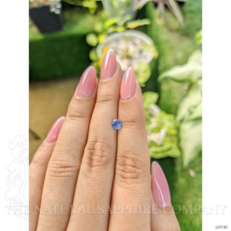 0.50 Ct. Blue Sapphire from Ceylon (Sri Lanka)