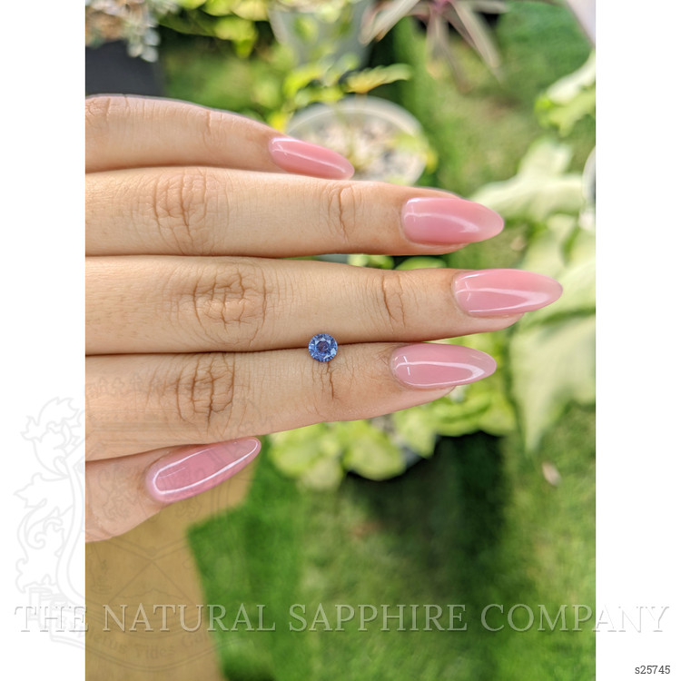 0.50 Ct. Blue Sapphire from Ceylon (Sri Lanka)
