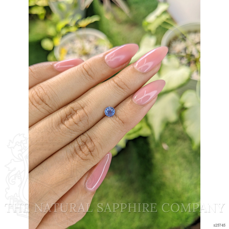 0.50 Ct. Blue Sapphire from Ceylon (Sri Lanka)