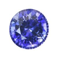 0.49 Ct.Tw. Round Sapphire