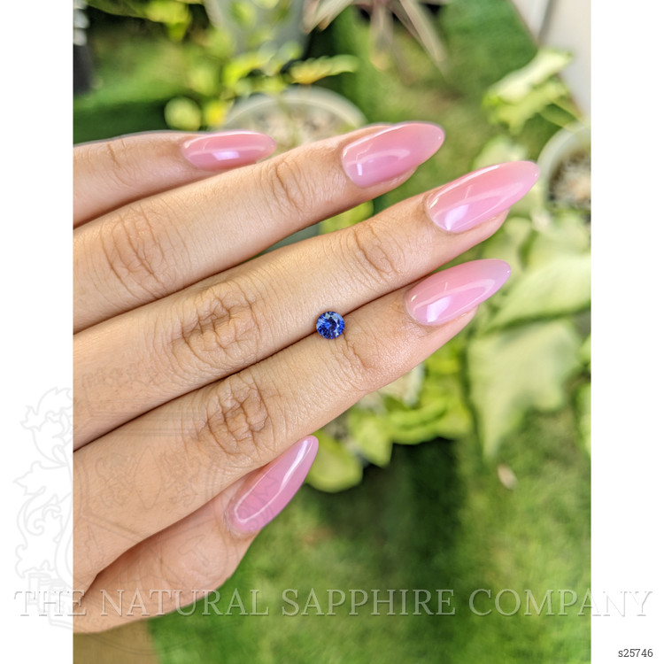 0.49 Ct. Color Change Sapphire from Ceylon (Sri Lanka)
