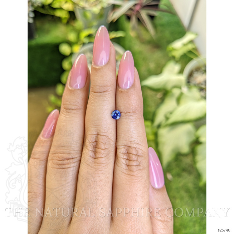 0.49 Ct. Color Change Sapphire from Ceylon (Sri Lanka)