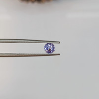 0.44 Ct. Bluish Purple Sapphire from Ceylon (Sri Lanka) Life Style