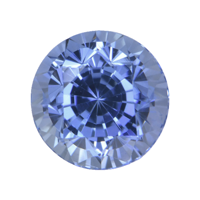 0.54 Ct.Tw. Round Sapphire