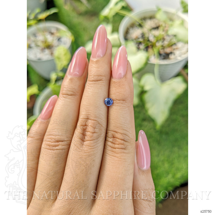 0.54 Ct. Blue Sapphire from Ceylon (Sri Lanka)