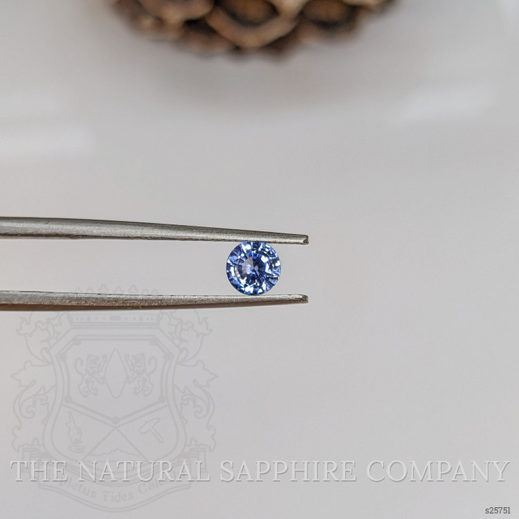 0.51 Ct. Blue Sapphire from Ceylon (Sri Lanka)
