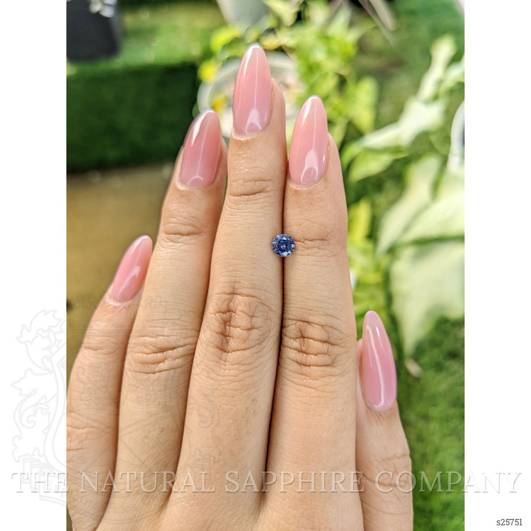 0.51 Ct. Blue Sapphire from Ceylon (Sri Lanka)