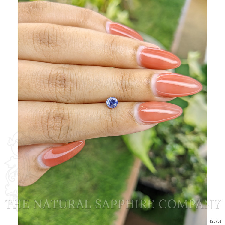 0.51 Ct. Blue Sapphire from Ceylon (Sri Lanka)