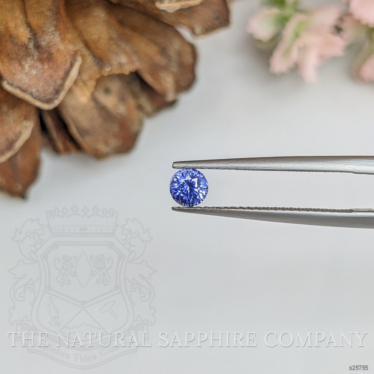 0.51 Ct. Blue Sapphire from Ceylon (Sri Lanka)