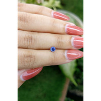 0.51 Ct. Blue Sapphire from Ceylon (Sri Lanka) Life Style