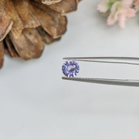0.63 Ct. Purple Sapphire from Ceylon (Sri Lanka) Life Style