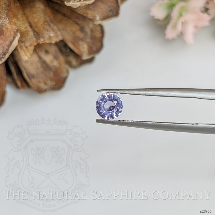 0.63 Ct. Purple Sapphire from Ceylon (Sri Lanka)