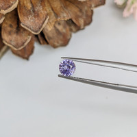 0.79 Ct. Purple Sapphire from Ceylon (Sri Lanka) Life Style