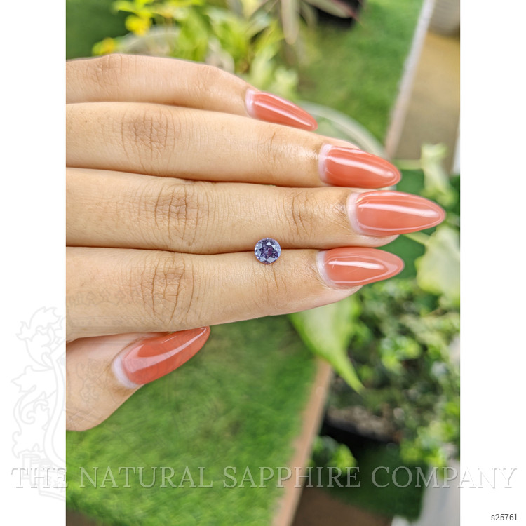 0.79 Ct. Purple Sapphire from Ceylon (Sri Lanka)