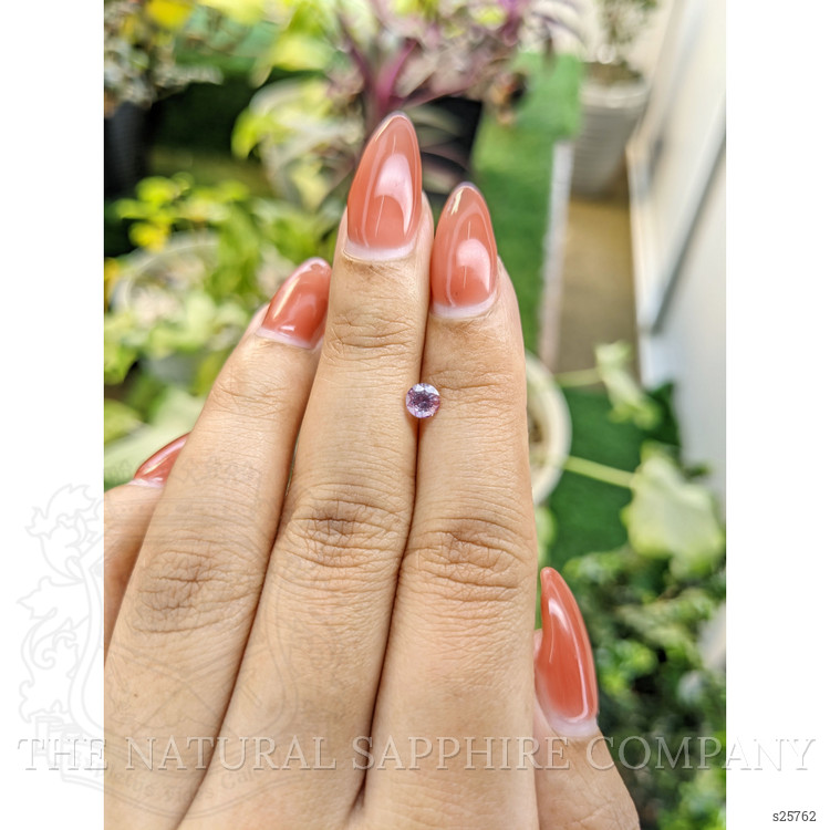 0.50 Ct. Purple Sapphire from Ceylon (Sri Lanka)