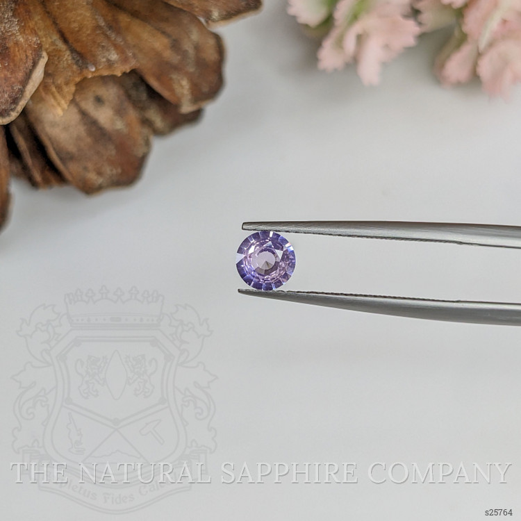 0.56 Ct. Bluish Purple Sapphire from Ceylon (Sri Lanka)