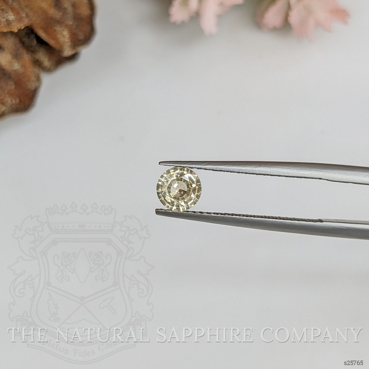 0.66 Ct. Yellow Sapphire from Ceylon (Sri Lanka)