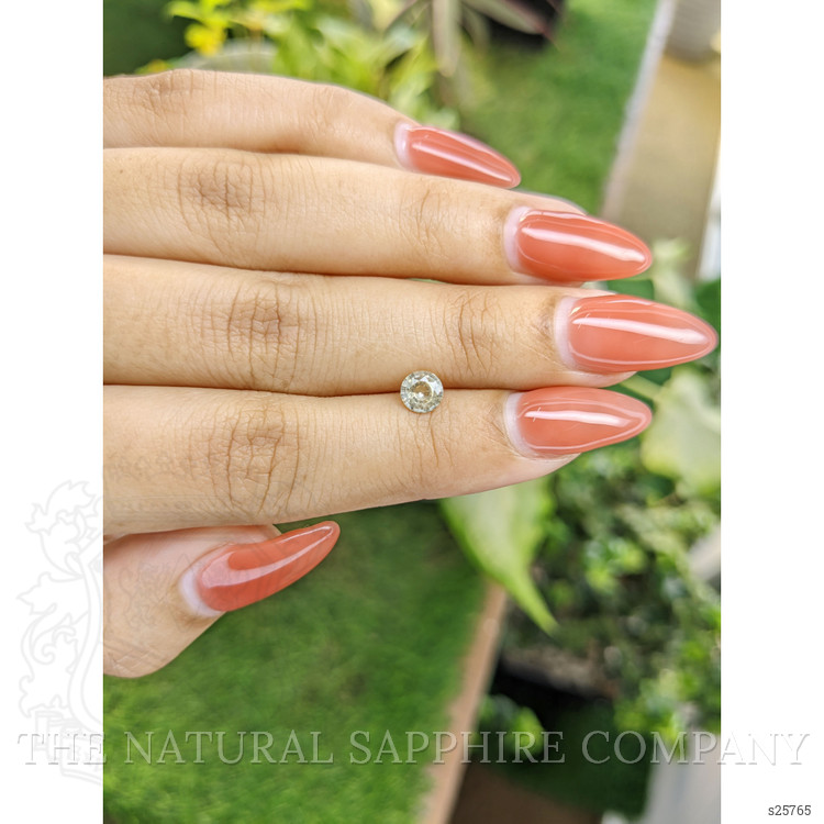 0.66 Ct. Yellow Sapphire from Ceylon (Sri Lanka)