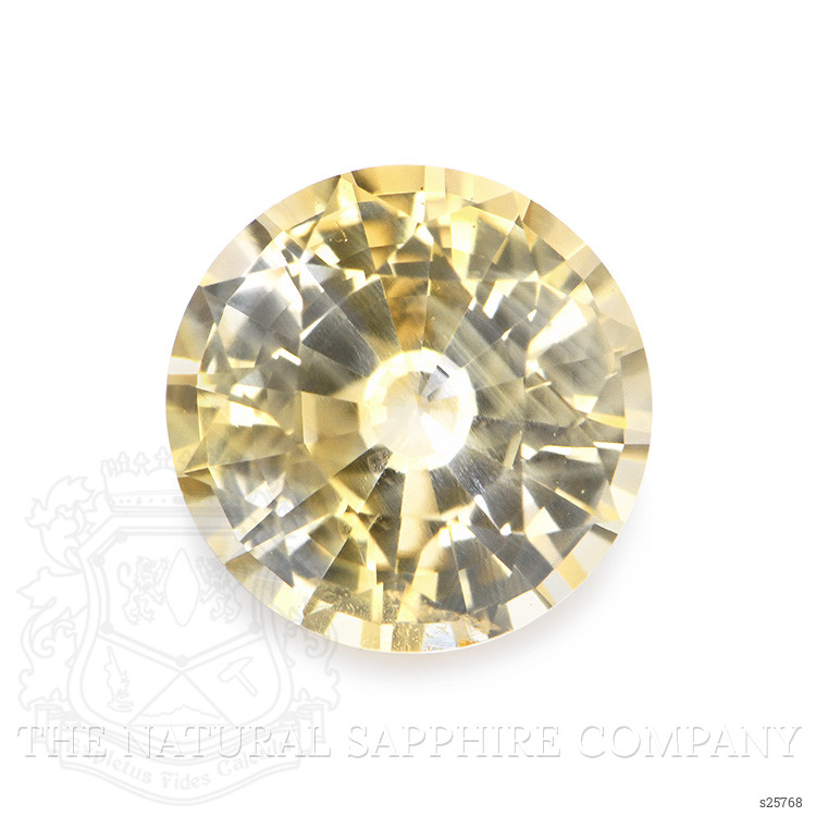 0.79 Ct. Yellow Sapphire from Ceylon (Sri Lanka)
