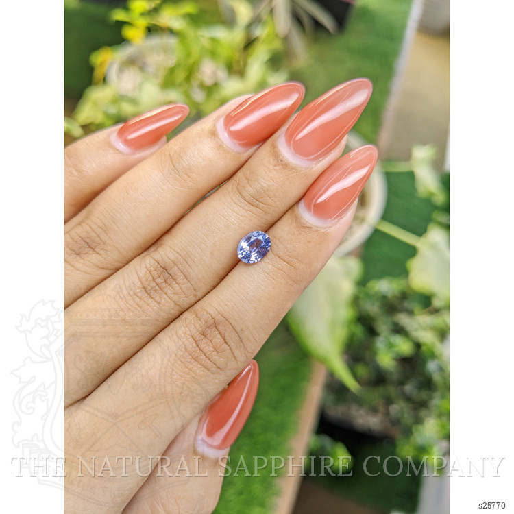 1.15 Ct. Blue Sapphire from Ceylon (Sri Lanka)