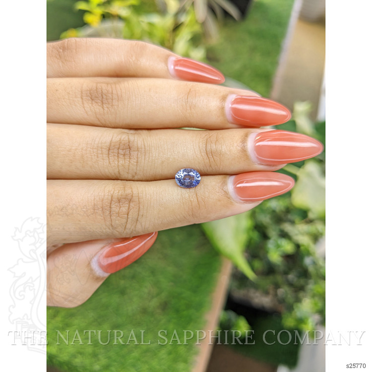 1.15 Ct. Blue Sapphire from Ceylon (Sri Lanka)