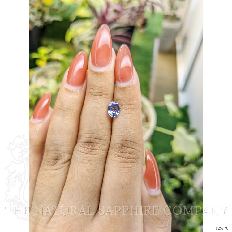 1.15 Ct. Blue Sapphire from Ceylon (Sri Lanka)