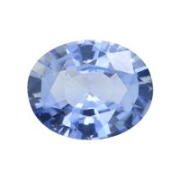 0.80 Ct.Tw. Oval Sapphire