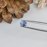 0.80 Ct. Blue Sapphire from Ceylon (Sri Lanka) Life Style