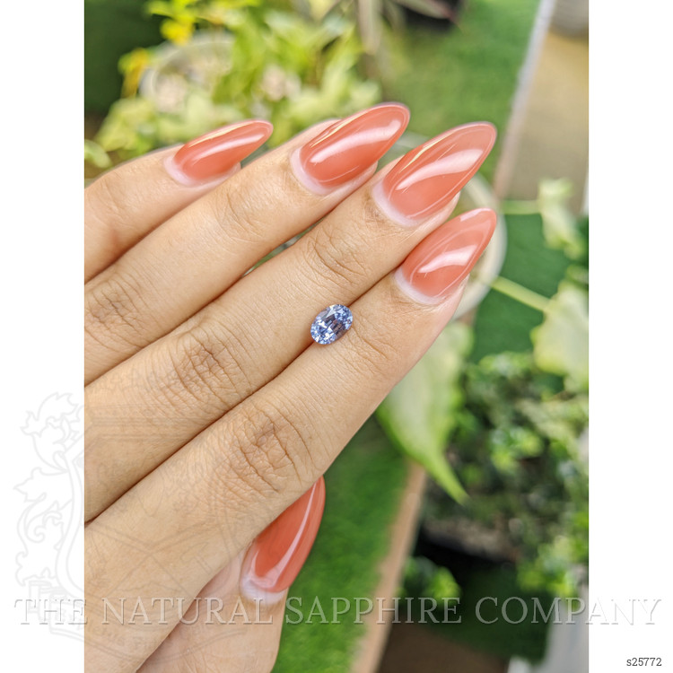 0.92 Ct. Blue Sapphire from Ceylon (Sri Lanka)