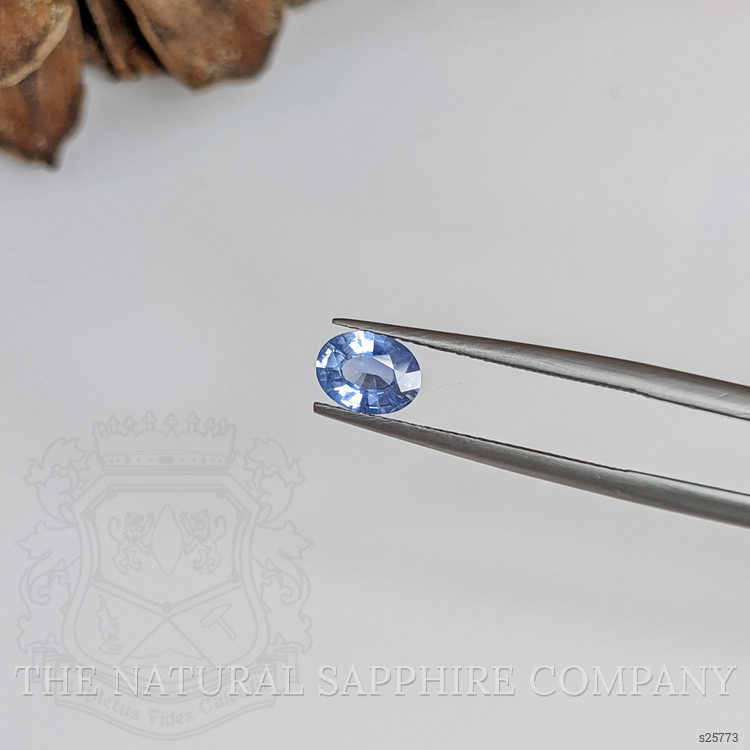0.72 Ct. Blue Sapphire from Ceylon (Sri Lanka)