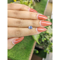 0.72 Ct. Blue Sapphire from Ceylon (Sri Lanka) Life Style