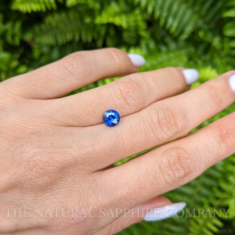 1.18 Ct. Blue Sapphire from Ceylon (Sri Lanka)