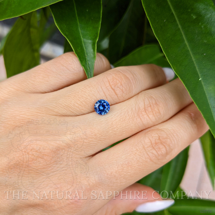 1.26 Ct. Blue Sapphire from Ceylon (Sri Lanka)