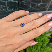 1.73 Ct. Blue Sapphire from Ceylon (Sri Lanka) Life Style