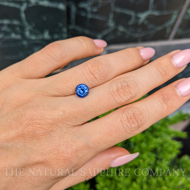 1.73 Ct. Blue Sapphire from Ceylon (Sri Lanka)