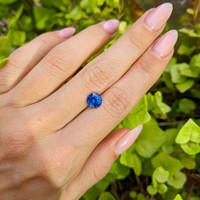 1.73 Ct. Blue Sapphire from Ceylon (Sri Lanka) Life Style