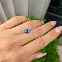 1.67 Ct. Blue Sapphire from Ceylon (Sri Lanka) Life Style
