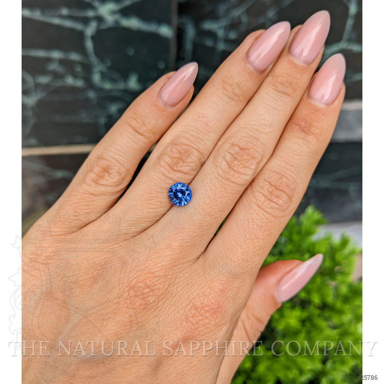 1.67 Ct. Blue Sapphire from Ceylon (Sri Lanka)