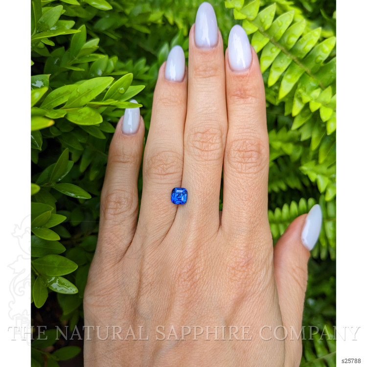 1.30 Ct. Blue Sapphire from Ceylon (Sri Lanka)