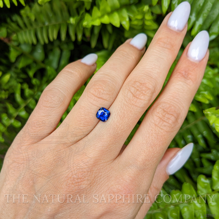 1.04 Ct. Blue Sapphire from Ceylon (Sri Lanka)