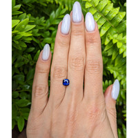 1.04 Ct. Blue Sapphire from Ceylon (Sri Lanka) Life Style