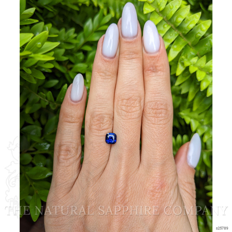 1.04 Ct. Blue Sapphire from Ceylon (Sri Lanka)