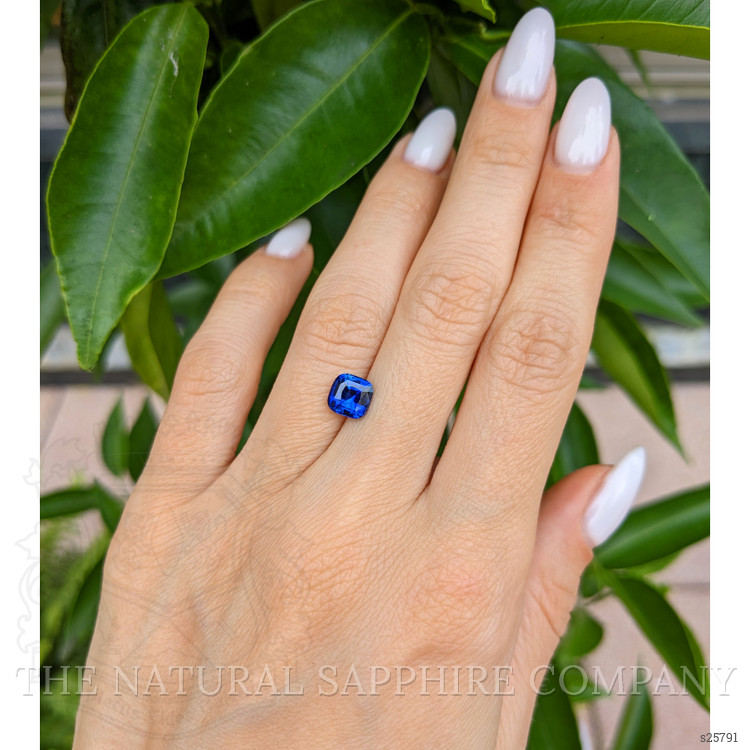 1.59 Ct. Blue Sapphire from Ceylon (Sri Lanka)