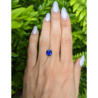 1.93 Ct. Blue Sapphire from Ceylon (Sri Lanka) Life Style