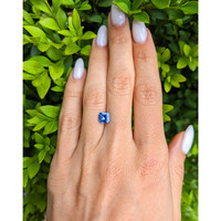 1.22 Ct. Blue Sapphire from Ceylon (Sri Lanka) Life Style