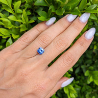 1.22 Ct. Blue Sapphire from Ceylon (Sri Lanka) Life Style