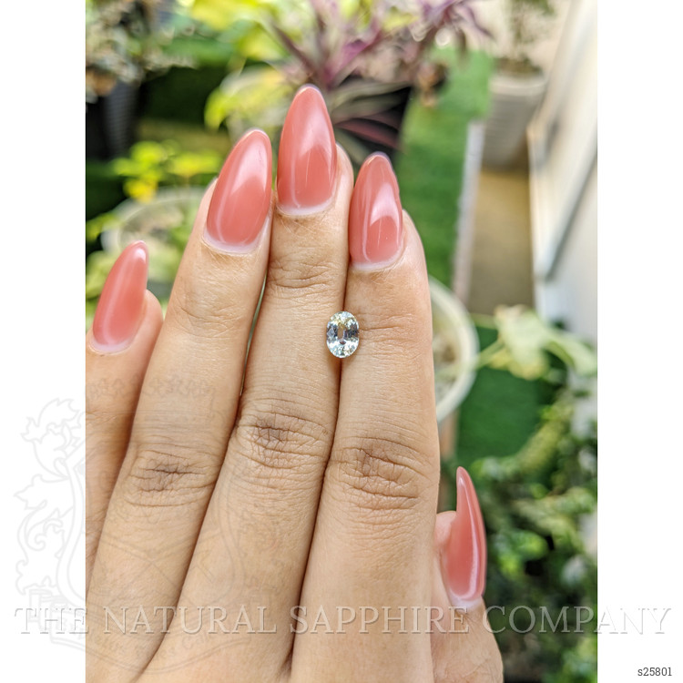 1.00 Ct. Bi Color Sapphire from Ceylon (Sri Lanka)