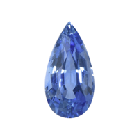 0.76 Ct.Tw. Pear Sapphire