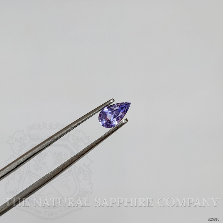 0.65 Ct. Violet Sapphire from Ceylon (Sri Lanka)