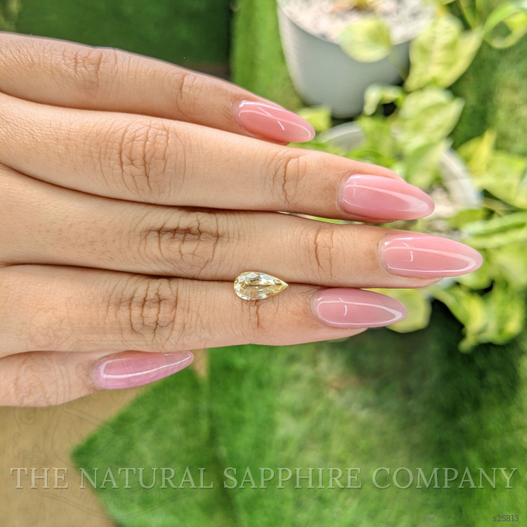 1.55 Ct. Yellow Sapphire from Ceylon (Sri Lanka)